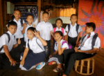 children of daauw wearing uniform - Kajsiab Children